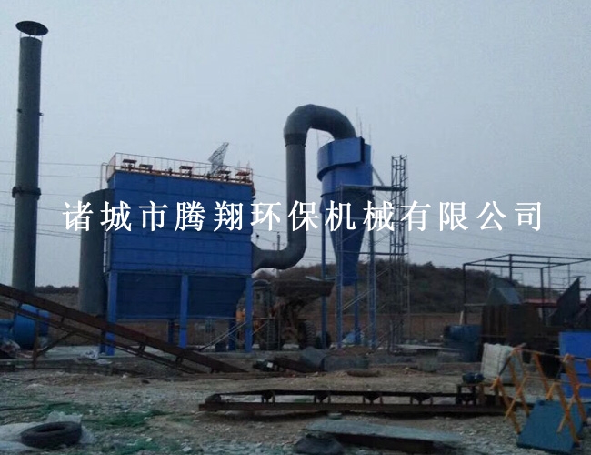除塵設備安裝現場