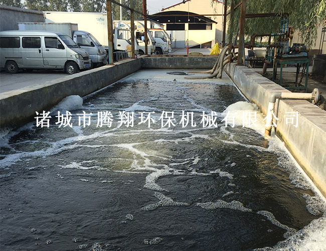 污水池曝氣效果